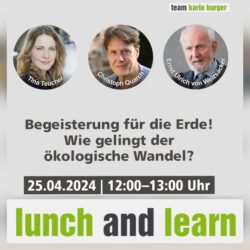 Lunch&Learn: Begeisterung für die Erde! Livestream