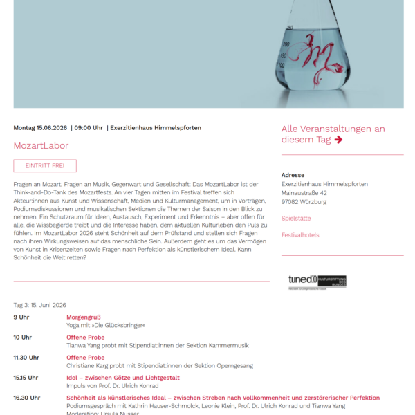 „Schönheit rettet die Welt“